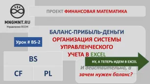 Баланс, прибыль и деньги. Организация системы управленческого учета в EXCEL